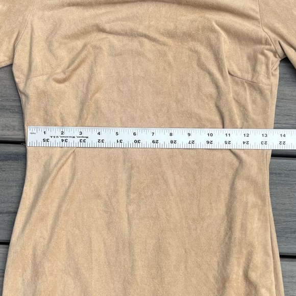 Hot Miami Styles; Nude Tone; Y2K Bodycon Dress; NWOT; Gold Tone Hardware - Picture 6 of 8